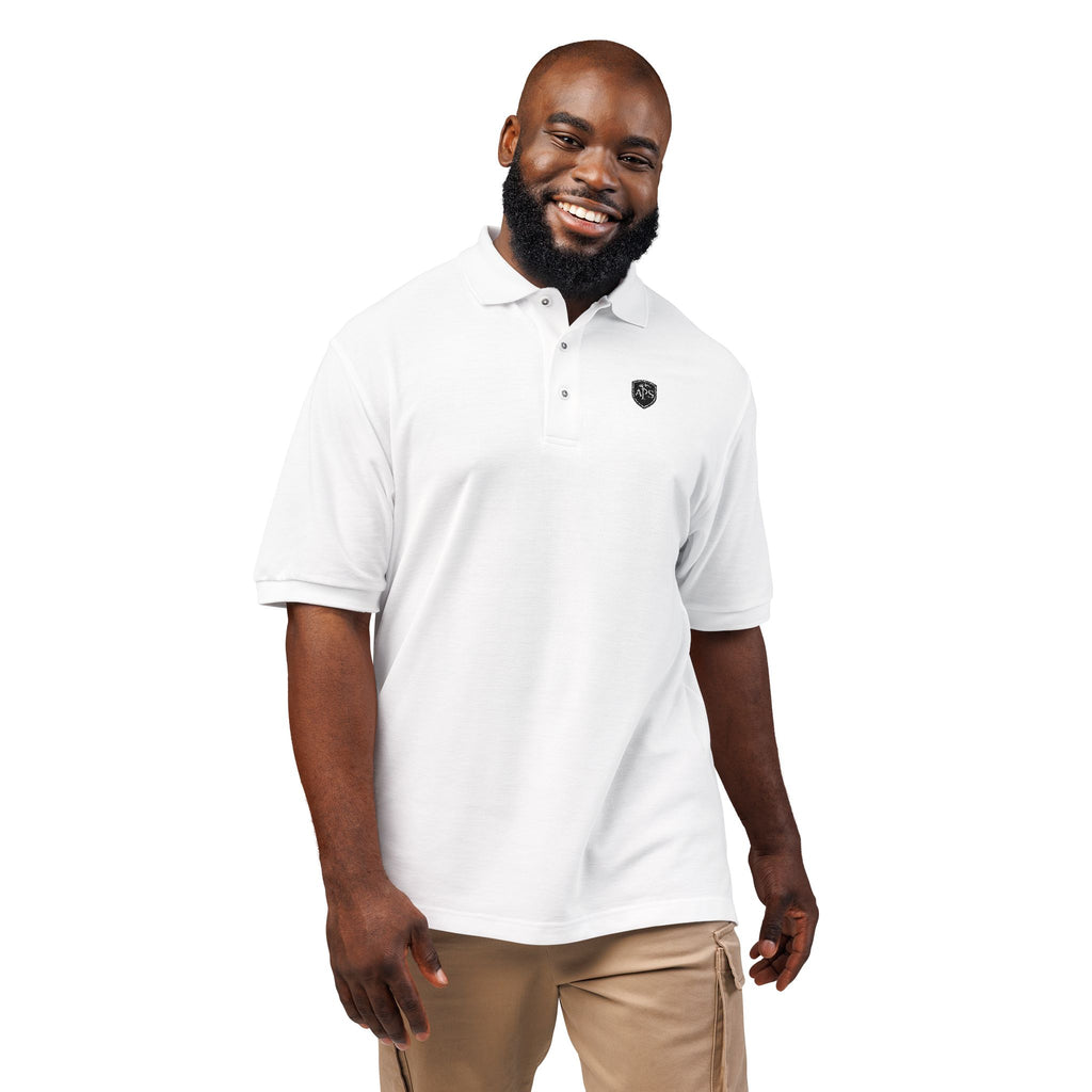 APS White Polo Shirt - Men's